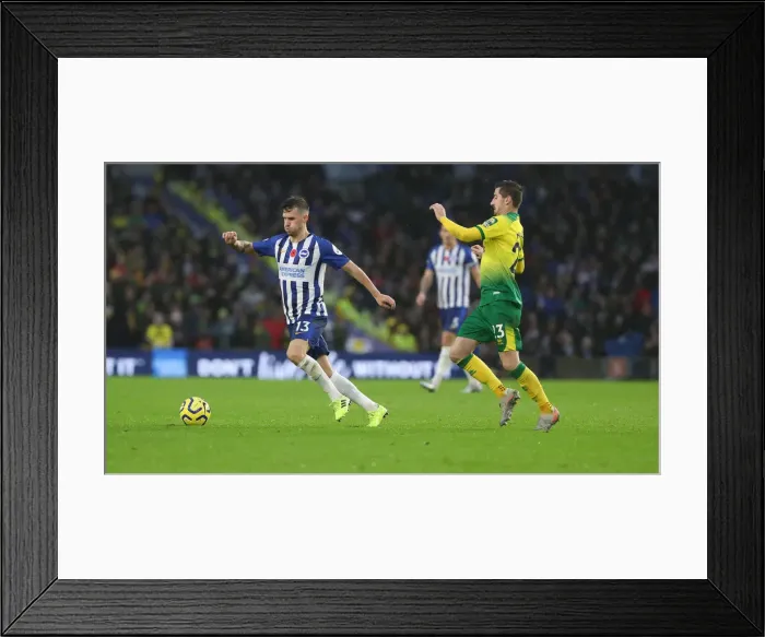 Framed Print : Brighton and Hove Albion vs. Norwich City: Premier League Showdown at American Express Community Stadium (November 2, 2019) Framed Print : Brighton and Hove Albion vs. Norwich City: Premier League Showdown at American Express Community Stadium (November 2, 2019)