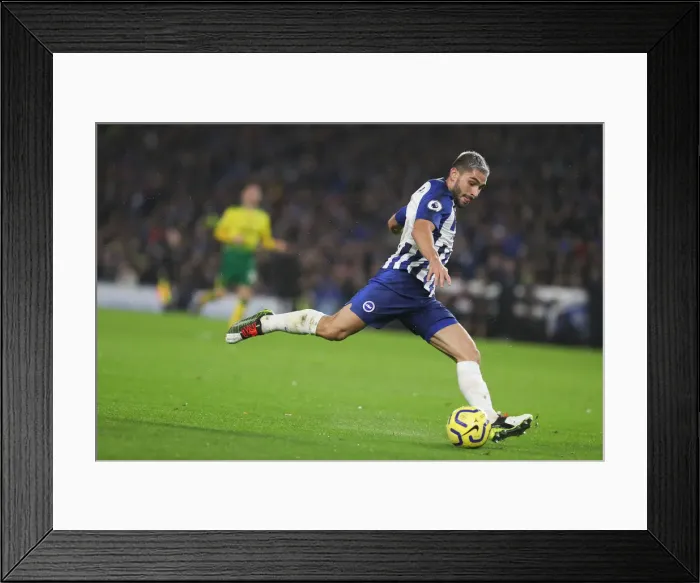 Framed Print : Brighton and Hove Albion vs. Norwich City: Premier League Showdown at American Express Community Stadium (November 2, 2019) Framed Print : Brighton and Hove Albion vs. Norwich City: Premier League Showdown at American Express Community Stadium (November 2, 2019)