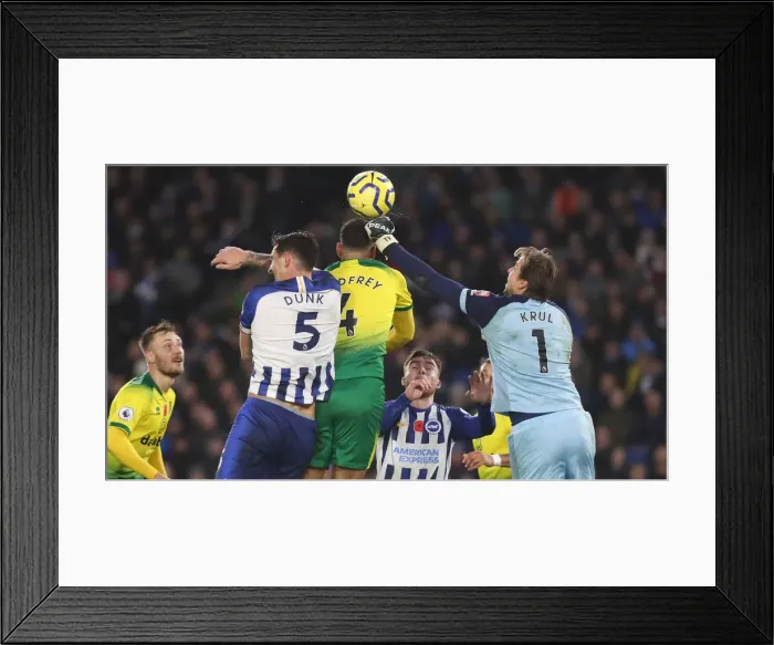 Framed Print : Brighton and Hove Albion vs. Norwich City: Premier League Showdown at American Express Community Stadium (November 2, 2019) Framed Print : Brighton and Hove Albion vs. Norwich City: Premier League Showdown at American Express Community Stadium (November 2, 2019)