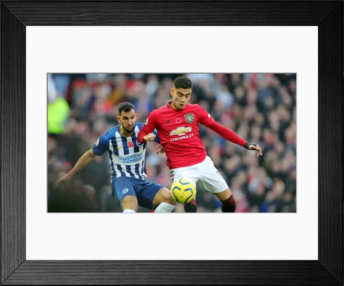 Framed Print : Premier League Showdown: Manchester United vs. Brighton & Hove Albion (10NOV19) Framed Print : Premier League Showdown: Manchester United vs. Brighton & Hove Albion (10NOV19)