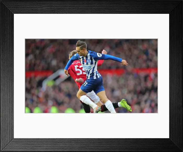 Framed Print : Premier League Showdown: Manchester United vs. Brighton and Hove Albion at Old Trafford (10NOV19) Framed Print : Premier League Showdown: Manchester United vs. Brighton and Hove Albion at Old Trafford (10NOV19)