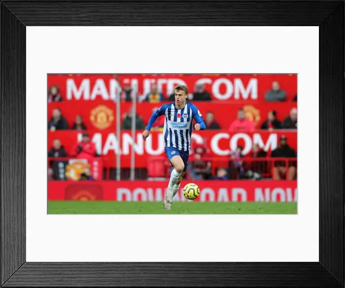 Framed Print : Manchester United vs. Brighton and Hove Albion: Premier League Showdown at Old Trafford (10NOV19)
