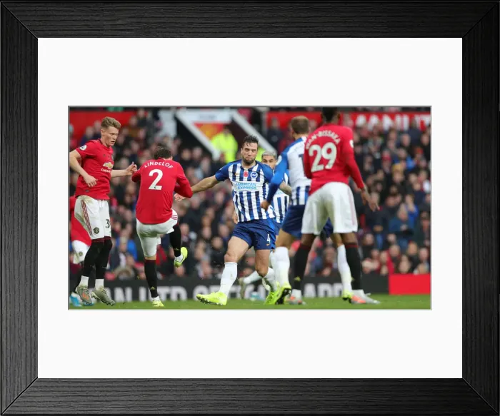 Framed Print : Premier League Showdown: Manchester United vs. Brighton and Hove Albion at Old Trafford (10NOV19) Framed Print : Premier League Showdown: Manchester United vs. Brighton and Hove Albion at Old Trafford (10NOV19)