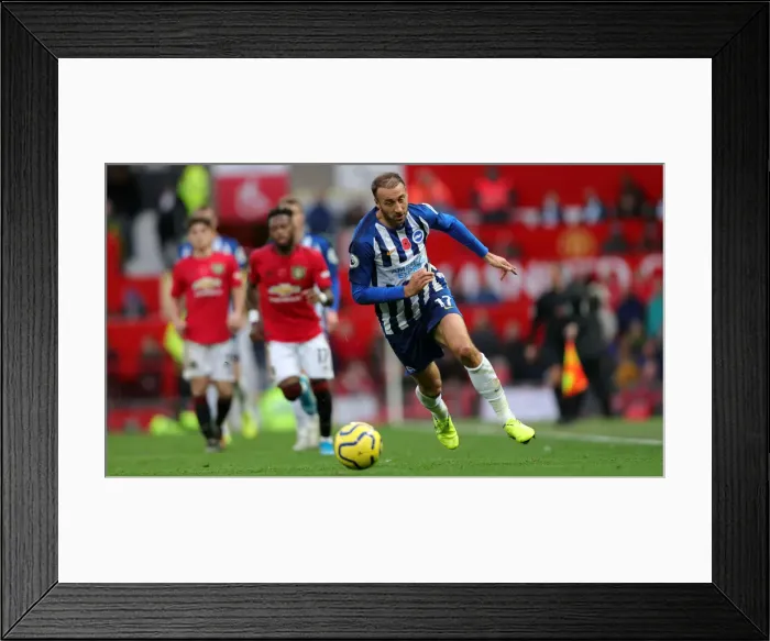 Framed Print : Manchester United vs. Brighton and Hove Albion: Premier League Showdown at Old Trafford (10NOV19)