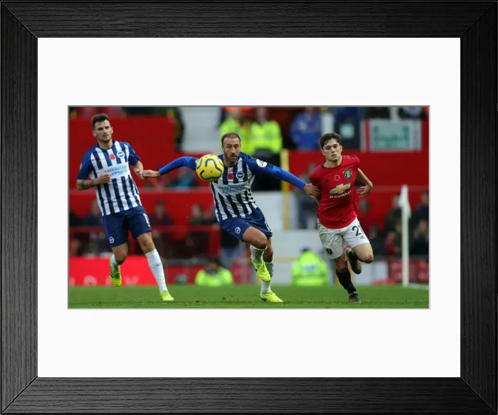 Framed Print : Premier League Showdown: Manchester United vs. Brighton and Hove Albion (10NOV19) Framed Print : Premier League Showdown: Manchester United vs. Brighton and Hove Albion (10NOV19)