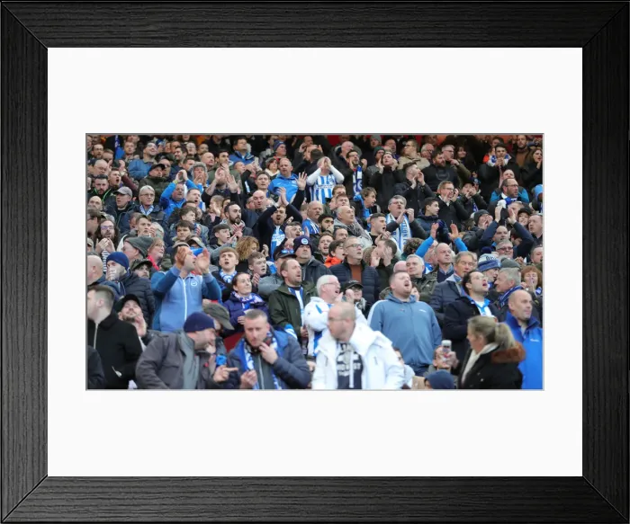 Framed Print : Manchester United vs. Brighton and Hove Albion: Premier League Showdown at Old Trafford (10NOV19)