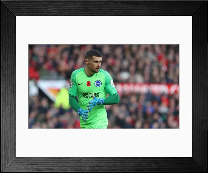 Framed Print : Manchester United vs. Brighton and Hove Albion: Premier League Showdown at Old Trafford (10NOV19)