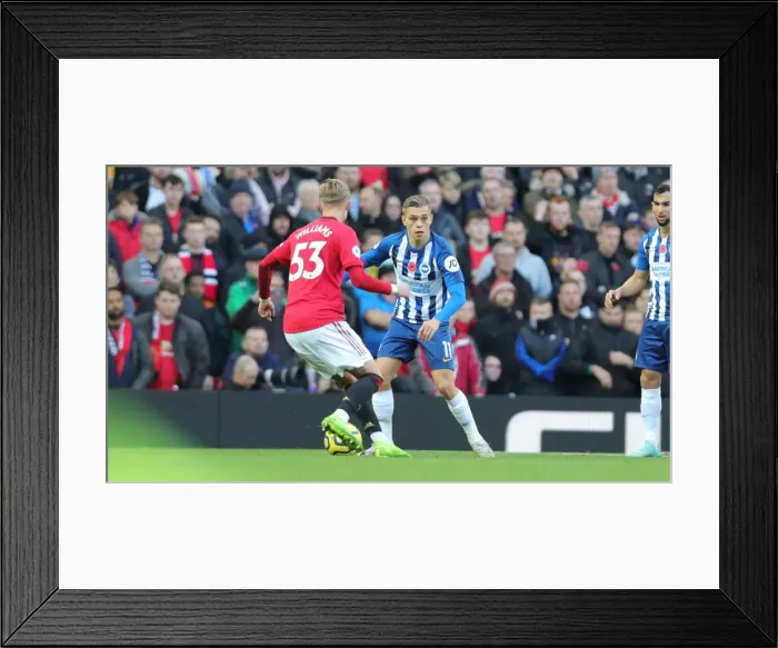 Framed Print : Manchester United vs. Brighton and Hove Albion: Premier League Showdown at Old Trafford (10NOV19) Framed Print : Manchester United vs. Brighton and Hove Albion: Premier League Showdown at Old Trafford (10NOV19)