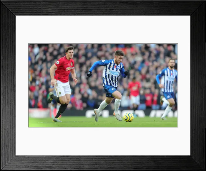 Framed Print : Manchester United vs. Brighton and Hove Albion: A Premier League Showdown at Old Trafford (10NOV19) Framed Print : Manchester United vs. Brighton and Hove Albion: A Premier League Showdown at Old Trafford (10NOV19)