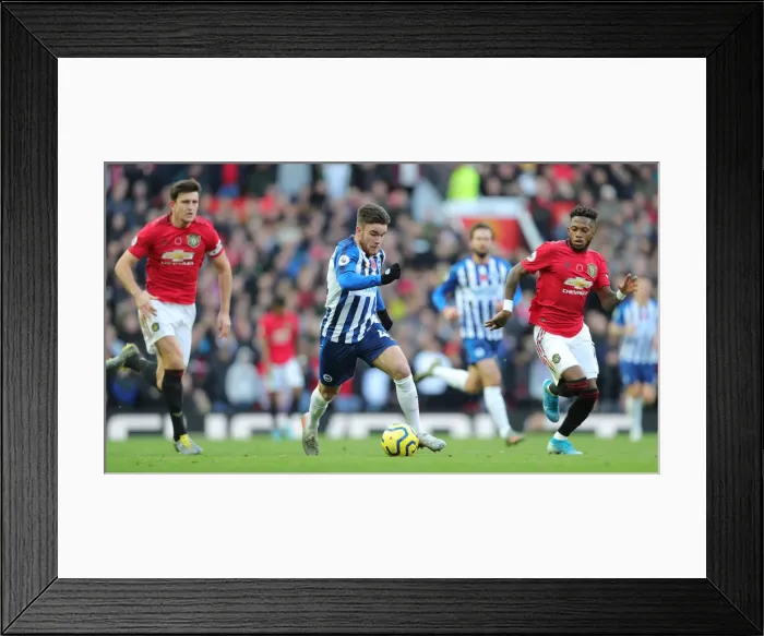 Framed Print : Premier League Showdown: Manchester United vs. Brighton and Hove Albion at Old Trafford (10NOV19) Framed Print : Premier League Showdown: Manchester United vs. Brighton and Hove Albion at Old Trafford (10NOV19)