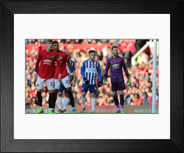 Framed Print : Manchester United vs. Brighton and Hove Albion: Premier League Showdown at Old Trafford (10NOV19) Framed Print : Manchester United vs. Brighton and Hove Albion: Premier League Showdown at Old Trafford (10NOV19)