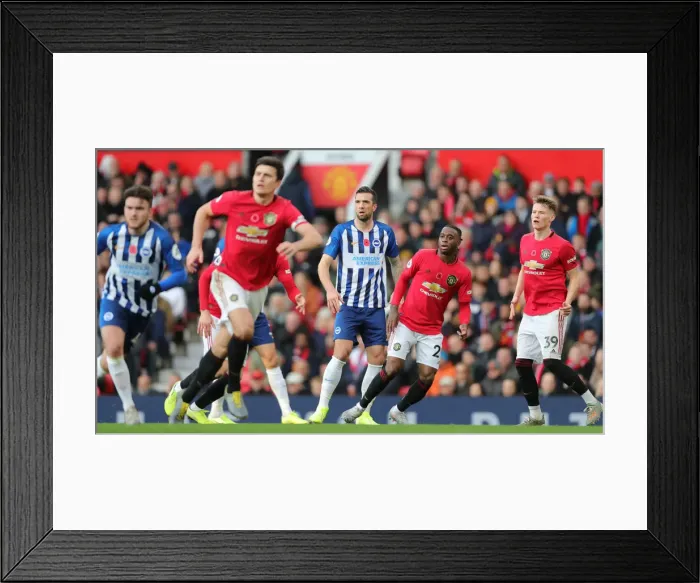 Framed Print : Premier League Showdown: Manchester United vs. Brighton and Hove Albion (10NOV19) Framed Print : Premier League Showdown: Manchester United vs. Brighton and Hove Albion (10NOV19)