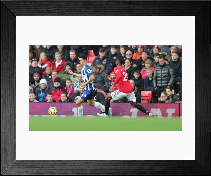 Framed Print : Premier League Showdown: Manchester United vs. Brighton and Hove Albion at Old Trafford (10NOV19) Framed Print : Premier League Showdown: Manchester United vs. Brighton and Hove Albion at Old Trafford (10NOV19)