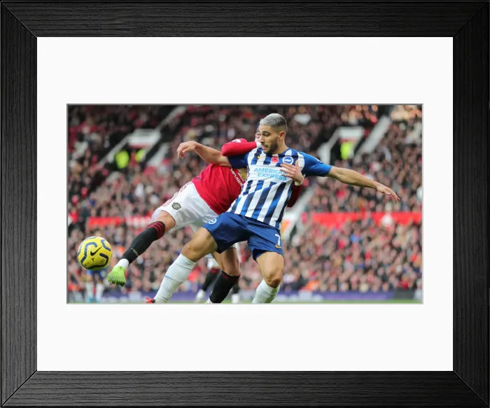 Framed Print : Manchester United vs. Brighton and Hove Albion: Premier League Showdown at Old Trafford (10NOV19) Framed Print : Manchester United vs. Brighton and Hove Albion: Premier League Showdown at Old Trafford (10NOV19)