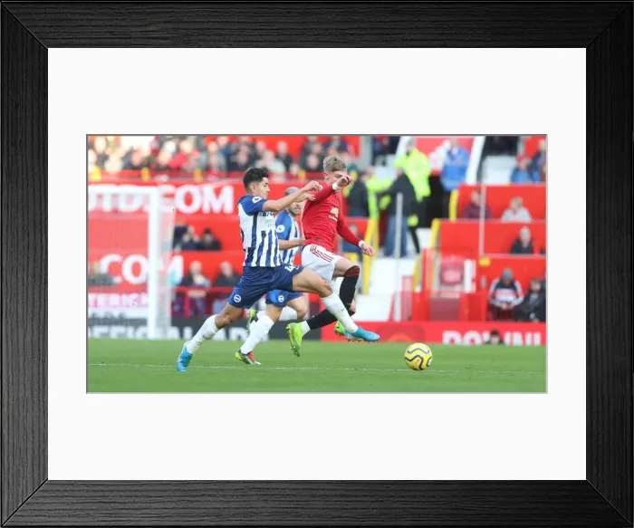 Framed Print : Premier League Showdown: Manchester United vs. Brighton and Hove Albion (10NOV19) Framed Print : Premier League Showdown: Manchester United vs. Brighton and Hove Albion (10NOV19)