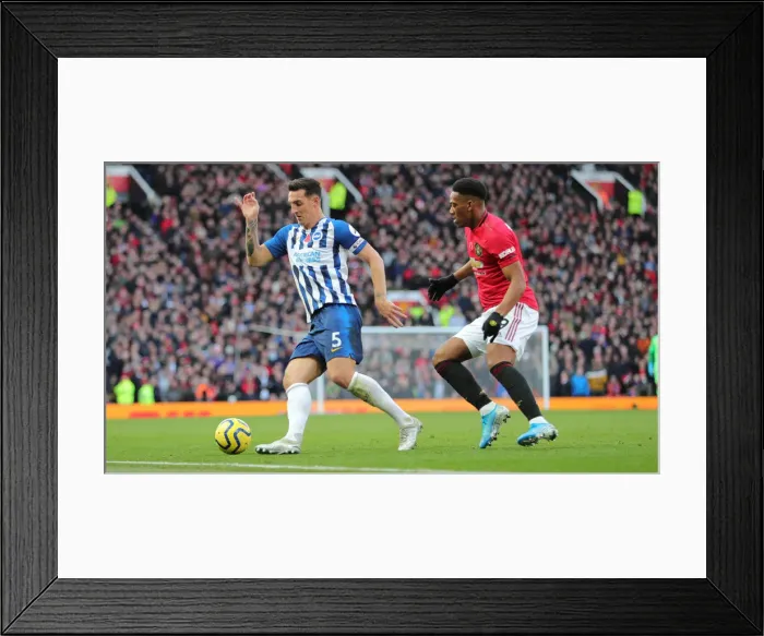 Framed Print : Manchester United vs. Brighton and Hove Albion: Premier League Showdown at Old Trafford (10NOV19) Framed Print : Manchester United vs. Brighton and Hove Albion: Premier League Showdown at Old Trafford (10NOV19)