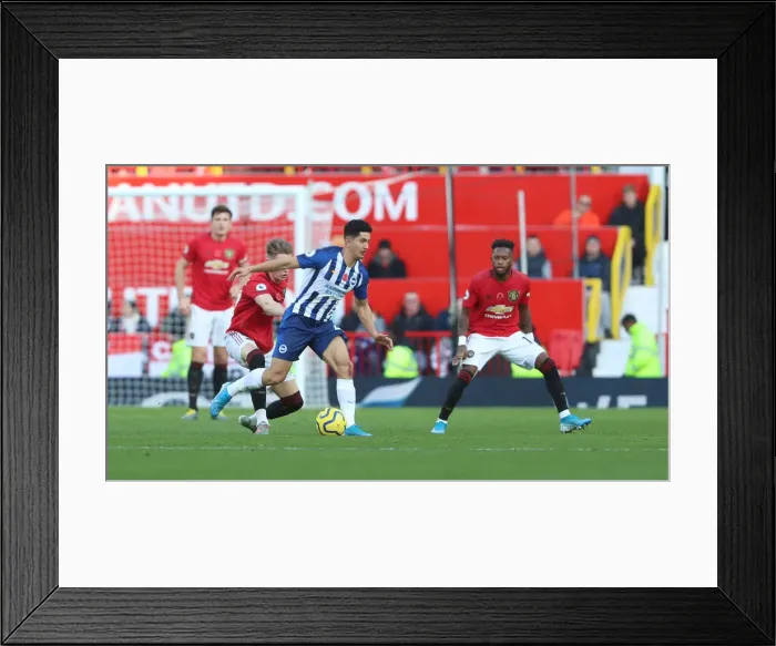 Framed Print : Manchester United vs. Brighton and Hove Albion: Premier League Showdown at Old Trafford (10NOV19) Framed Print : Manchester United vs. Brighton and Hove Albion: Premier League Showdown at Old Trafford (10NOV19)