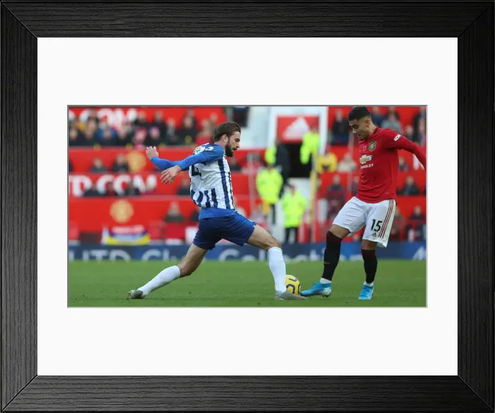 Framed Print : Manchester United vs. Brighton and Hove Albion: A Premier League Battle at Old Trafford (10NOV19) Framed Print : Manchester United vs. Brighton and Hove Albion: A Premier League Battle at Old Trafford (10NOV19)