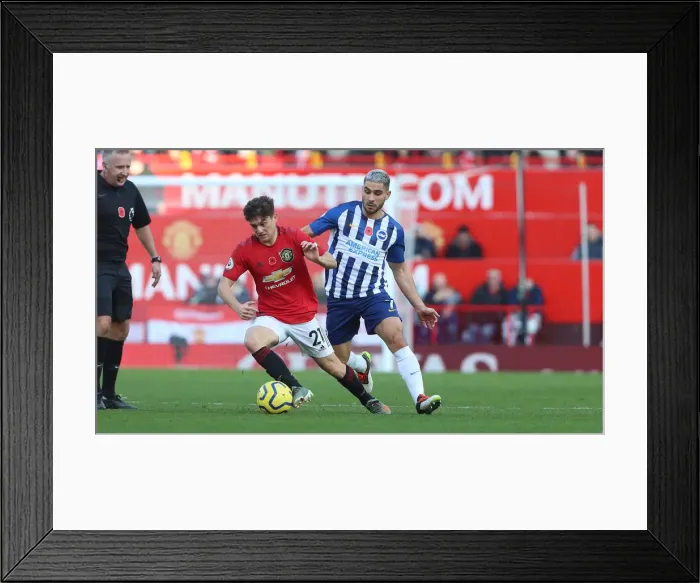 Framed Print : Premier League Showdown: Manchester United vs. Brighton and Hove Albion at Old Trafford (10NOV19) Framed Print : Premier League Showdown: Manchester United vs. Brighton and Hove Albion at Old Trafford (10NOV19)