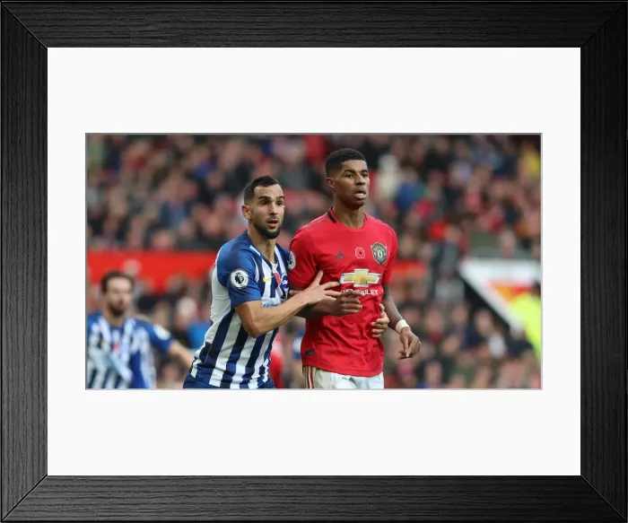Framed Print : Premier League Showdown: Manchester United vs. Brighton and Hove Albion at Old Trafford (10NOV19) Framed Print : Premier League Showdown: Manchester United vs. Brighton and Hove Albion at Old Trafford (10NOV19)