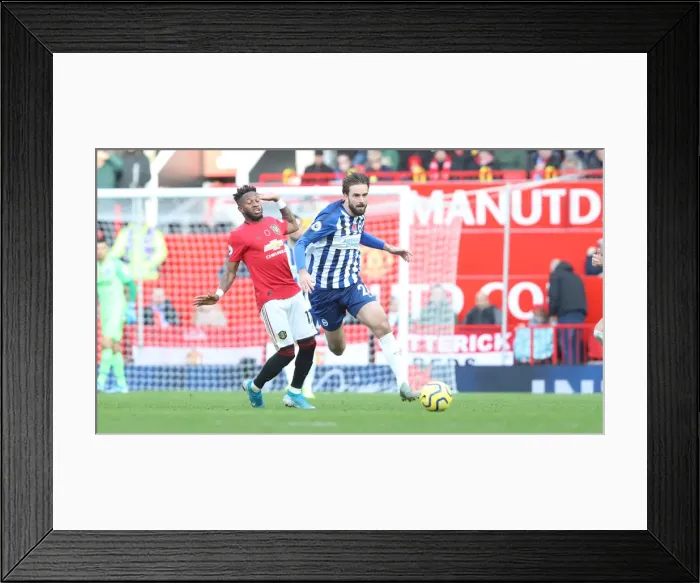 Framed Print : Premier League Showdown: Manchester United vs. Brighton and Hove Albion (10NOV19) Framed Print : Premier League Showdown: Manchester United vs. Brighton and Hove Albion (10NOV19)