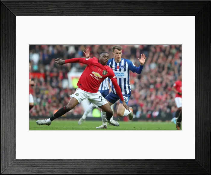 Framed Print : Premier League Showdown: Manchester United vs. Brighton and Hove Albion at Old Trafford (10NOV19) Framed Print : Premier League Showdown: Manchester United vs. Brighton and Hove Albion at Old Trafford (10NOV19)