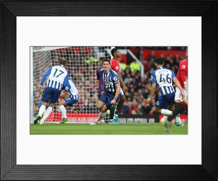 Framed Print : Manchester United vs. Brighton and Hove Albion: A Premier League Battle at Old Trafford (10NOV19) Framed Print : Manchester United vs. Brighton and Hove Albion: A Premier League Battle at Old Trafford (10NOV19)