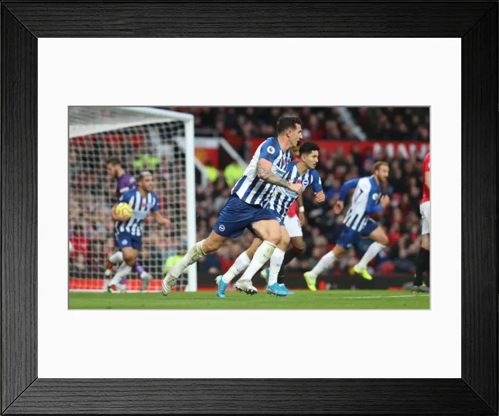 Framed Print : Manchester United vs. Brighton and Hove Albion: Premier League Showdown at Old Trafford (10NOV19) Framed Print : Manchester United vs. Brighton and Hove Albion: Premier League Showdown at Old Trafford (10NOV19)