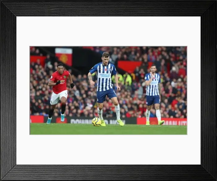 Framed Print : Premier League Showdown: Manchester United vs. Brighton & Hove Albion at Old Trafford (10NOV19) Framed Print : Premier League Showdown: Manchester United vs. Brighton & Hove Albion at Old Trafford (10NOV19)
