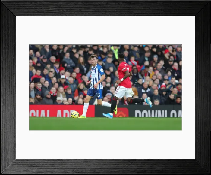 Framed Print : Premier League Showdown: Manchester United vs. Brighton and Hove Albion (10NOV19) Framed Print : Premier League Showdown: Manchester United vs. Brighton and Hove Albion (10NOV19)