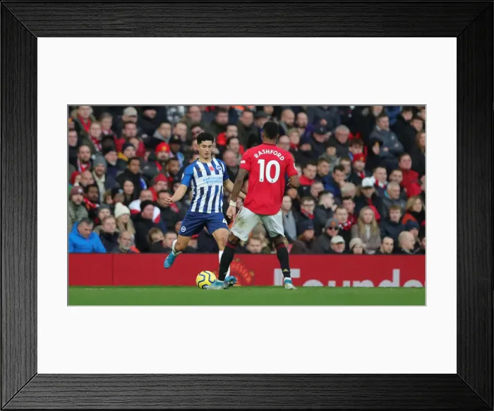 Framed Print : Premier League Showdown: Manchester United vs. Brighton and Hove Albion (10NOV19) Framed Print : Premier League Showdown: Manchester United vs. Brighton and Hove Albion (10NOV19)