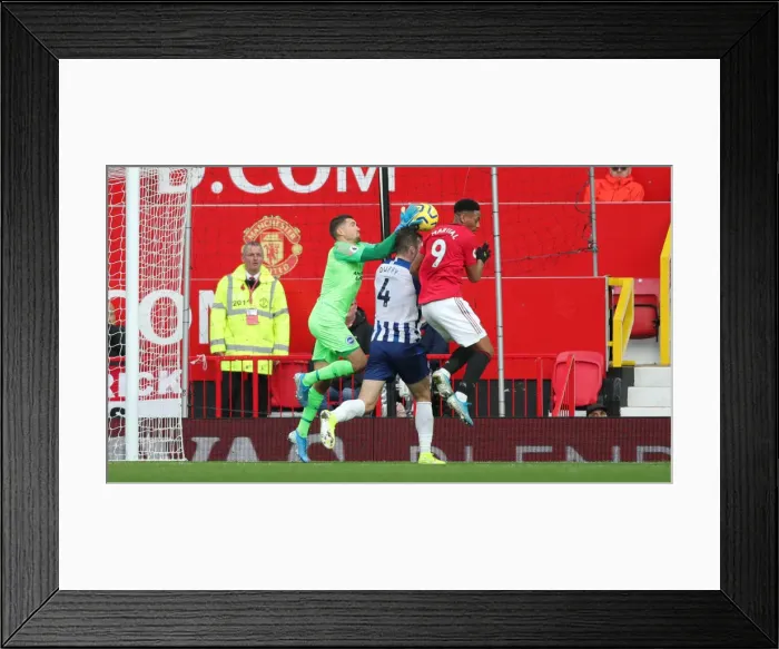 Framed Print : Manchester United vs. Brighton and Hove Albion: Premier League Showdown at Old Trafford (10NOV19) Framed Print : Manchester United vs. Brighton and Hove Albion: Premier League Showdown at Old Trafford (10NOV19)
