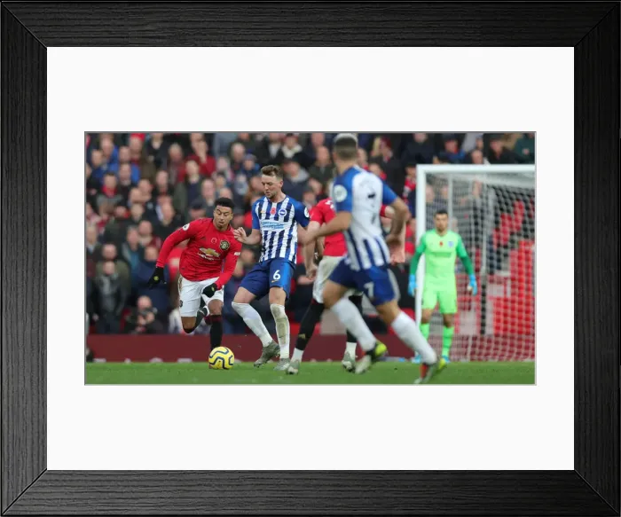Framed Print : Manchester United vs. Brighton and Hove Albion: Premier League Showdown at Old Trafford (10NOV19) Framed Print : Manchester United vs. Brighton and Hove Albion: Premier League Showdown at Old Trafford (10NOV19)