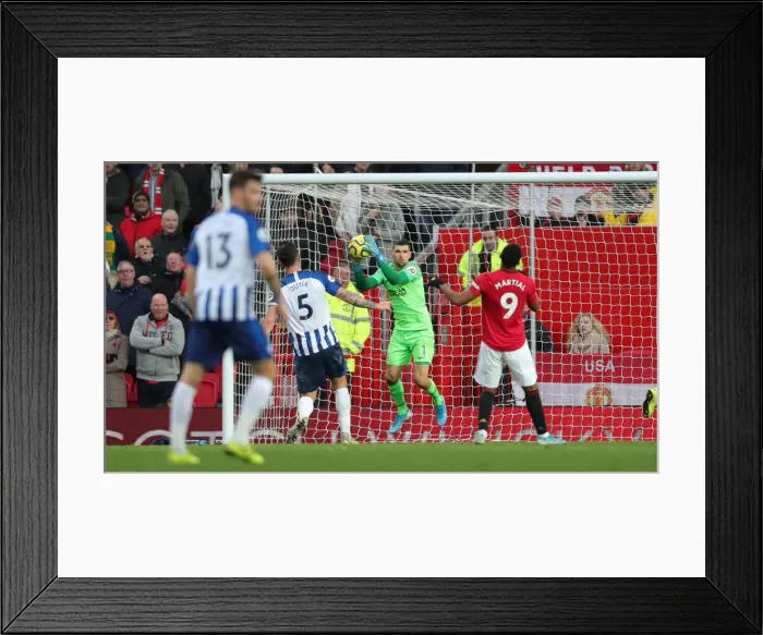 Framed Print : Premier League Showdown: Manchester United vs. Brighton & Hove Albion (10NOV19) Framed Print : Premier League Showdown: Manchester United vs. Brighton & Hove Albion (10NOV19)
