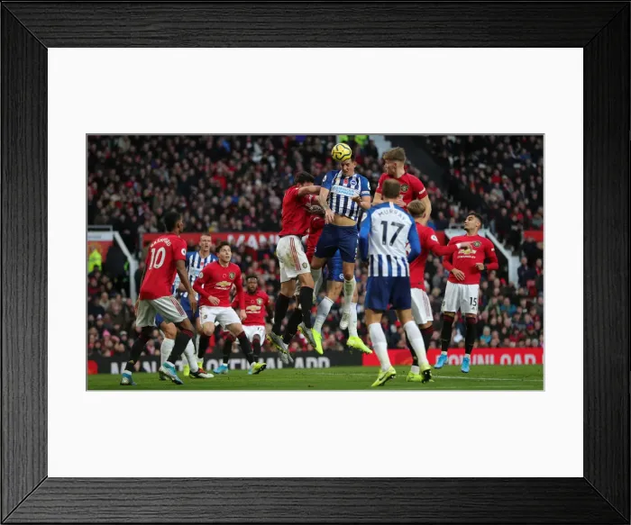 Framed Print : Manchester United vs. Brighton and Hove Albion: A Premier League Battle at Old Trafford (10NOV19) Framed Print : Manchester United vs. Brighton and Hove Albion: A Premier League Battle at Old Trafford (10NOV19)