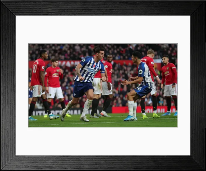 Framed Print : Manchester United vs. Brighton and Hove Albion: Premier League Showdown at Old Trafford (10NOV19) Framed Print : Manchester United vs. Brighton and Hove Albion: Premier League Showdown at Old Trafford (10NOV19)