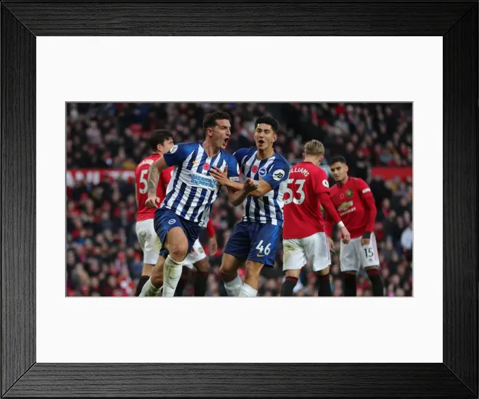 Framed Print : Manchester United vs. Brighton and Hove Albion: A Premier League Battle at Old Trafford (10NOV19) Framed Print : Manchester United vs. Brighton and Hove Albion: A Premier League Battle at Old Trafford (10NOV19)
