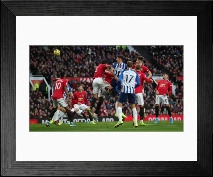 Framed Print : Manchester United vs. Brighton and Hove Albion: Premier League Showdown at Old Trafford (10NOV19) Framed Print : Manchester United vs. Brighton and Hove Albion: Premier League Showdown at Old Trafford (10NOV19)