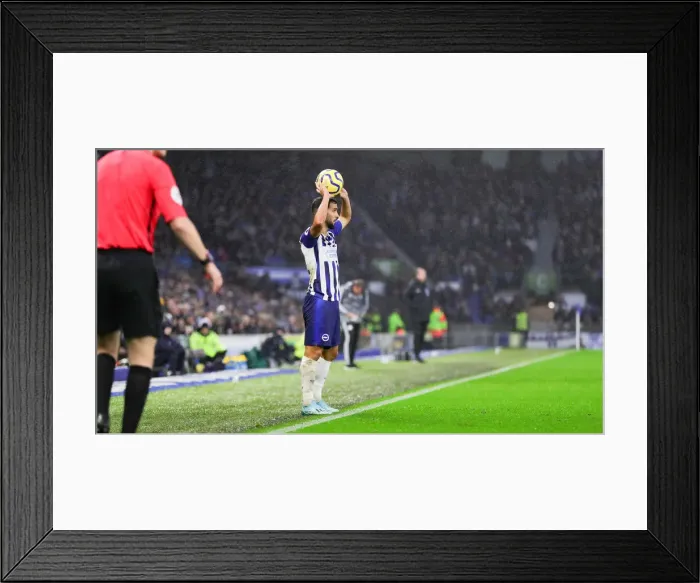 Framed Print : Brighton and Hove Albion vs. Leicester City: Premier League Showdown at American Express Community Stadium (November 23, 2019) Framed Print : Brighton and Hove Albion vs. Leicester City: Premier League Showdown at American Express Community Stadium (November 23, 2019)