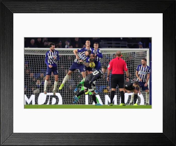 Framed Print : Brighton and Hove Albion vs Leicester City: Premier League Showdown at American Express Community Stadium (Nov 2019) Framed Print : Brighton and Hove Albion vs Leicester City: Premier League Showdown at American Express Community Stadium (Nov 2019)
