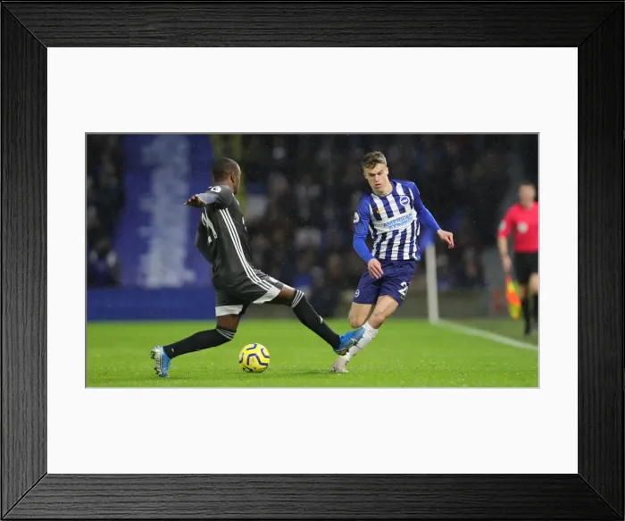 Framed Print : Brighton and Hove Albion vs. Leicester City: Premier League Showdown at American Express Community Stadium (November 23, 2019) Framed Print : Brighton and Hove Albion vs. Leicester City: Premier League Showdown at American Express Community Stadium (November 23, 2019)