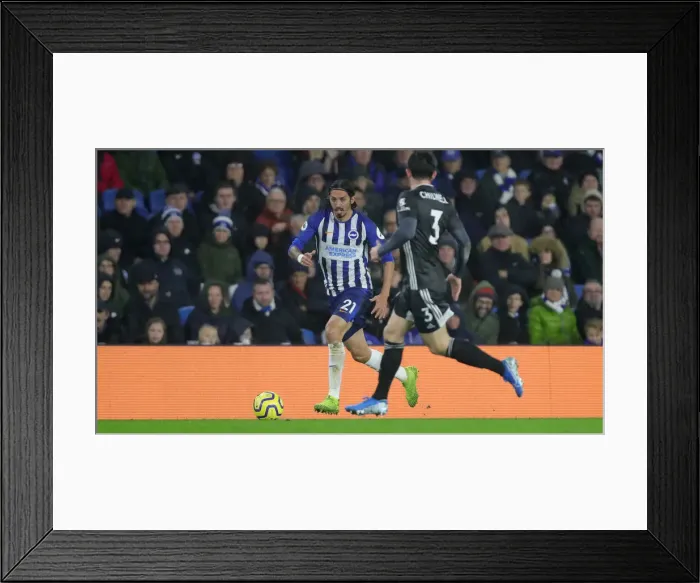 Framed Print : Brighton and Hove Albion vs. Leicester City: Premier League Showdown at American Express Community Stadium (November 23, 2019) Framed Print : Brighton and Hove Albion vs. Leicester City: Premier League Showdown at American Express Community Stadium (November 23, 2019)