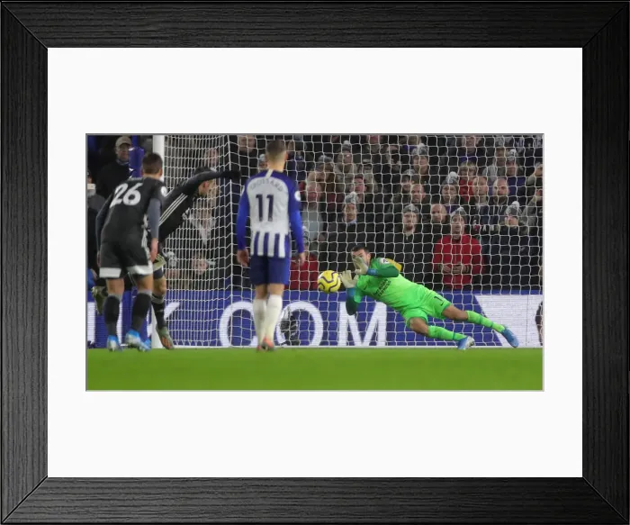 Framed Print : Brighton and Hove Albion vs. Leicester City: Premier League Showdown at American Express Community Stadium (November 23, 2019) Framed Print : Brighton and Hove Albion vs. Leicester City: Premier League Showdown at American Express Community Stadium (November 23, 2019)