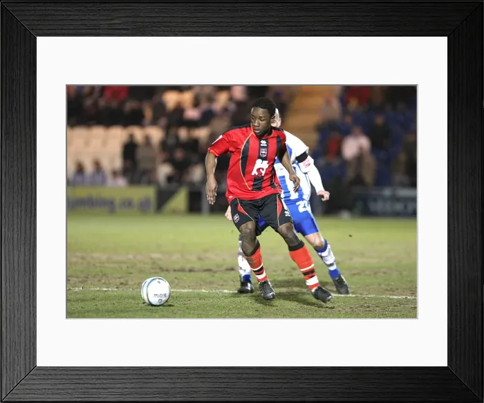 Framed Print : Brighton & Hove Albion 2009-10: Away Games at Colchester United Framed Print : Brighton & Hove Albion 2009-10: Away Games at Colchester United
