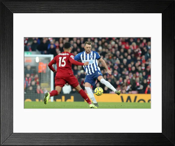 Framed Print : Premier League Showdown: Liverpool vs. Brighton & Hove Albion at Anfield (30NOV19) Framed Print : Premier League Showdown: Liverpool vs. Brighton & Hove Albion at Anfield (30NOV19)