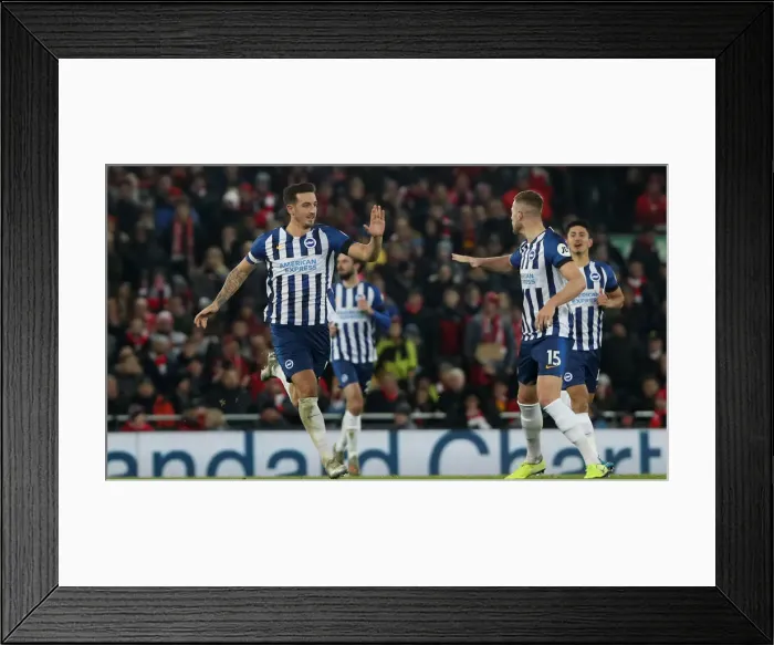 Framed Print : Premier League Showdown: Liverpool vs. Brighton and Hove Albion at Anfield (30NOV19) Framed Print : Premier League Showdown: Liverpool vs. Brighton and Hove Albion at Anfield (30NOV19)