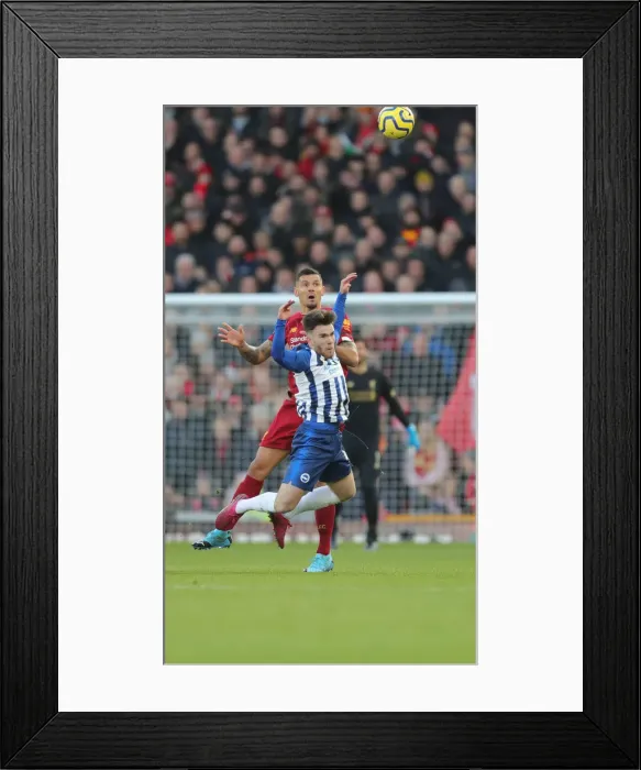 Framed Print : Premier League Showdown: Liverpool vs. Brighton and Hove Albion at Anfield (30NOV19) Framed Print : Premier League Showdown: Liverpool vs. Brighton and Hove Albion at Anfield (30NOV19)