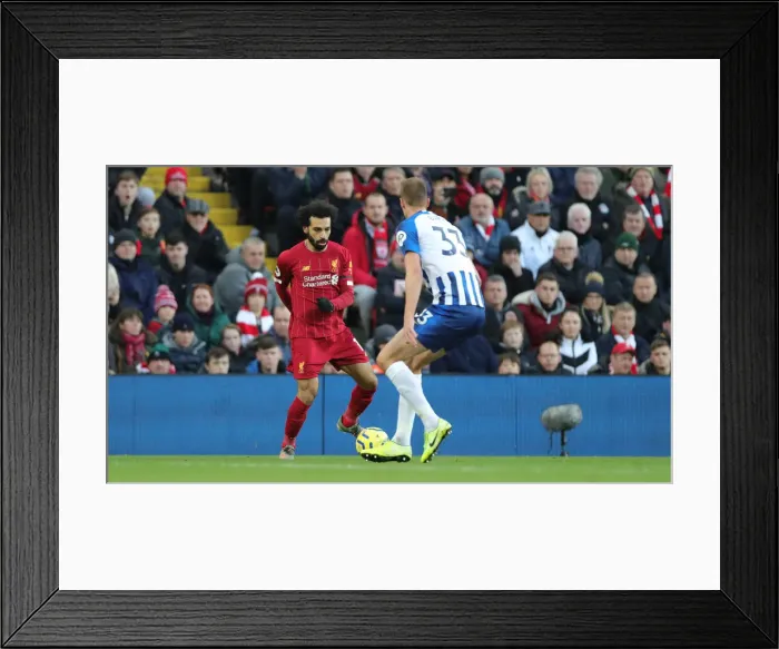 Framed Print : Premier League Showdown: Liverpool vs. Brighton and Hove Albion at Anfield (30NOV19) Framed Print : Premier League Showdown: Liverpool vs. Brighton and Hove Albion at Anfield (30NOV19)