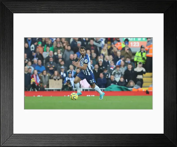 Framed Print : Premier League: Liverpool vs. Brighton and Hove Albion Showdown at Anfield (30NOV19) Framed Print : Premier League: Liverpool vs. Brighton and Hove Albion Showdown at Anfield (30NOV19)