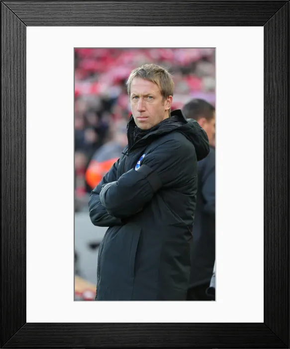 Framed Print : Premier League Showdown: Liverpool vs. Brighton and Hove Albion at Anfield (30NOV19)